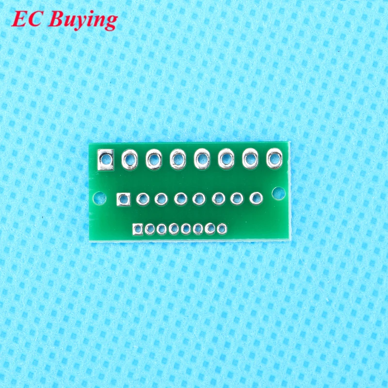 20pcs 1.27MM 2.0MM 2.54MM 8pin Adapter Board Adapter for Wireless Module 24