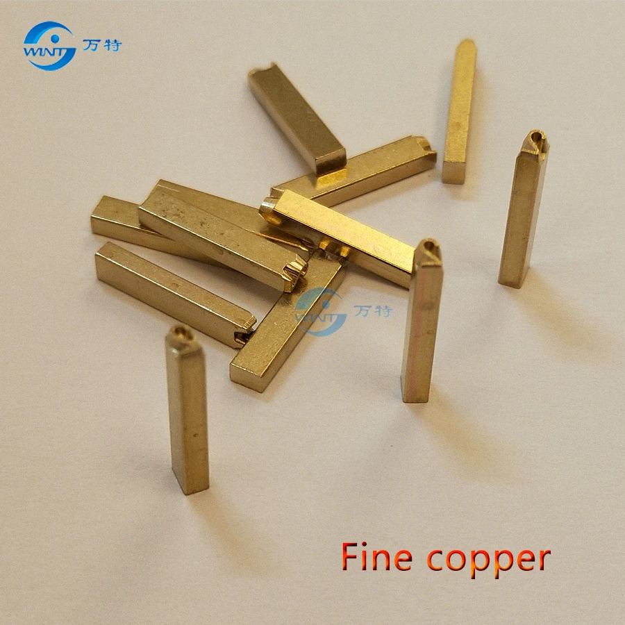 Free shipping 2*3*15mm,Hot stamping letters and numbers ,Copper , date , metal typewriter for coding machine  date code printer