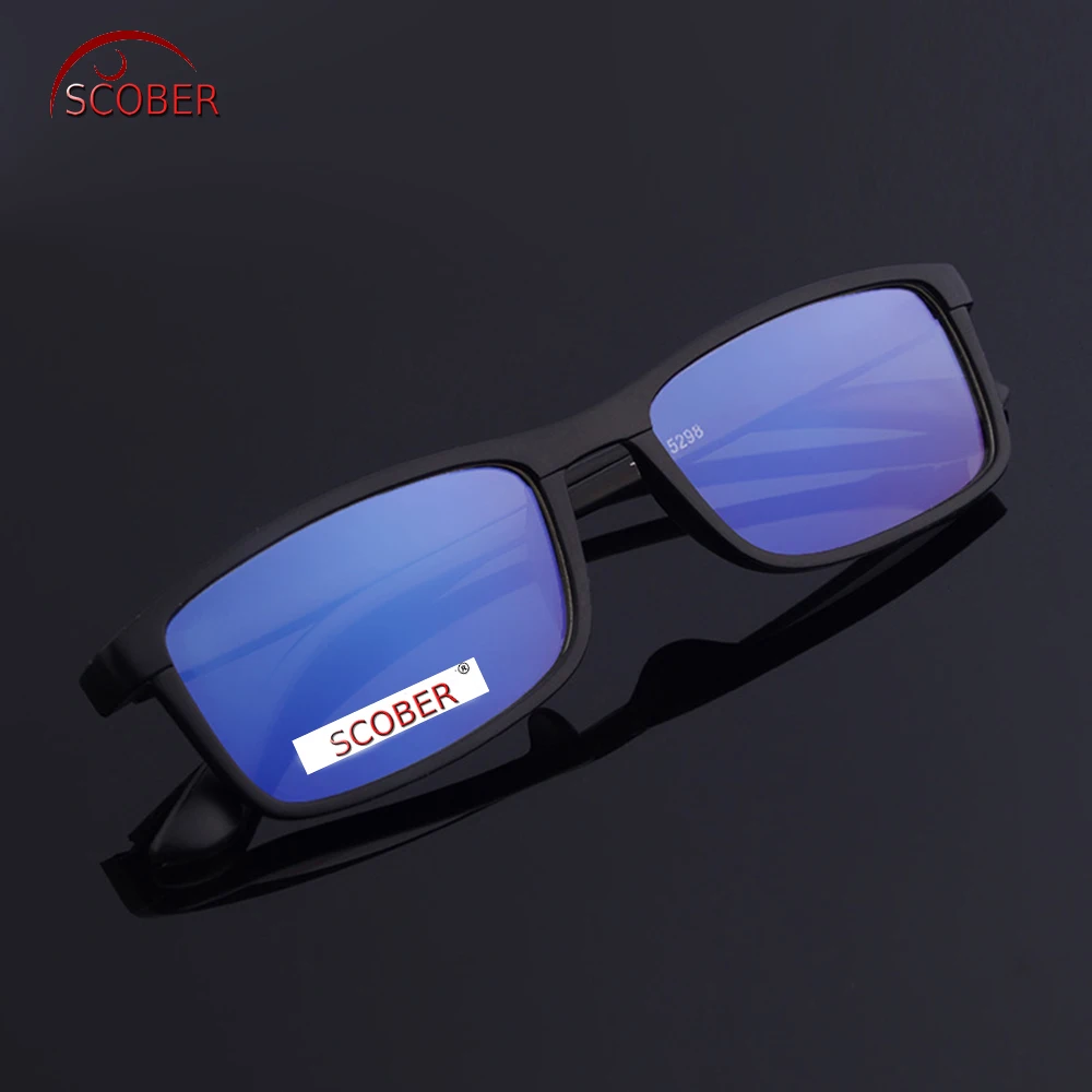 

2019 Limited Ultra-light Tr90 Anti-blue Light Anti-fatigue Reading Glasses Spectacles +1 To+4 Progressive Or Photochromic Lens