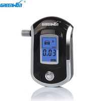 GREENWON Mini Digital LCD Screen Breath Alkohol Alcohol Tester alcohol breathalyzer AT6000 Bafometro Alcoholimetro #