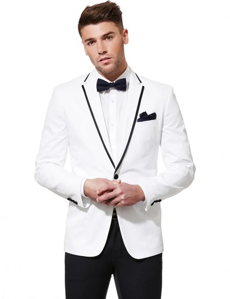 

Brand New Groomsmen Notch Lapel Groom Tuxedos Center Vent Mens Suits Wedding Best Man Suit (Jacket+Pants+Tie+Hankerchief)B689