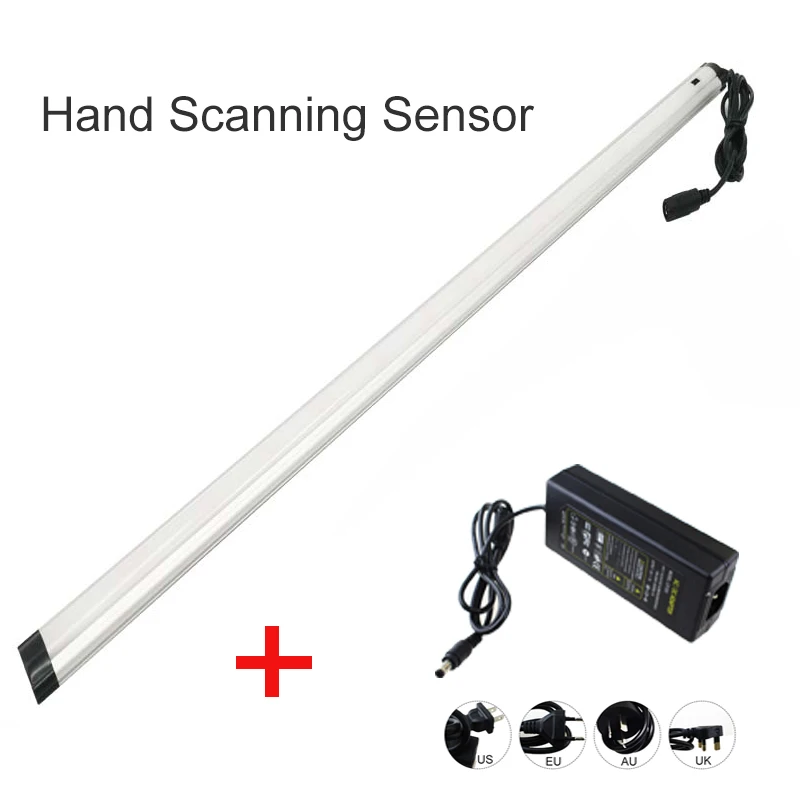 LED hand Scanning Sensor Lamp 30/50cm Motion Sweep Sensing Light Night Lamp with Dc connect using for Cabinet Kitchen Lighting