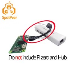 Raspberry Pi zero Pi0 W OTG cable Micro USB to mother USB port