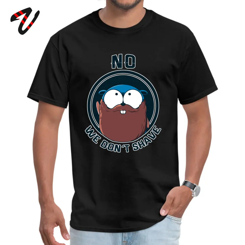 Brand Young Tees Golang Gopher Won't Shave Casual T Shirts Men Funny Tshirt Twin Peaks King Summer Tee Shirt O Neck Wholesale