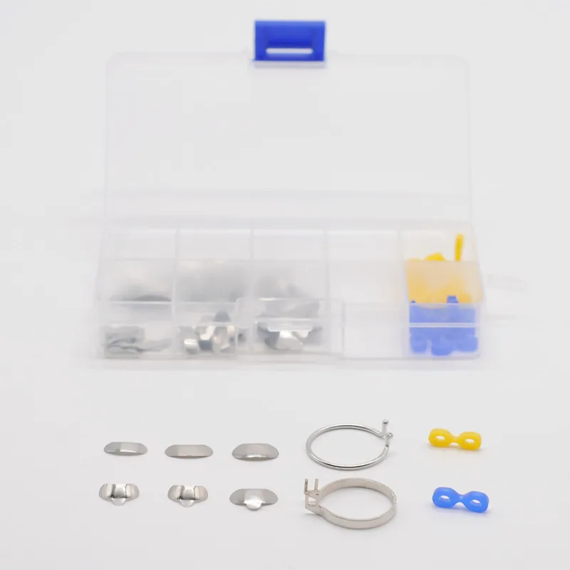 

Sectional Contoured Matrices Matrix Ring Delta Silicon Wedges For Dental Clinic