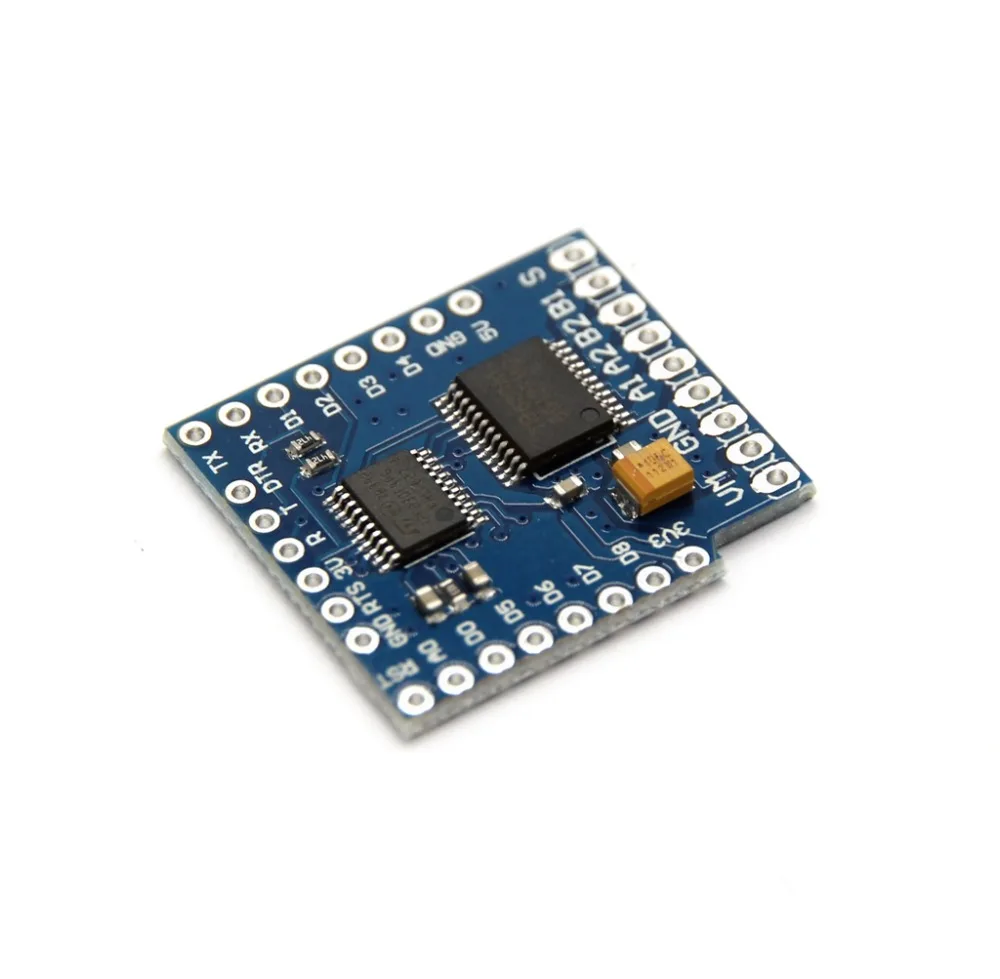 Protector de controlador de Motor D1 mini I2C, módulo de controlador de Motor Dual