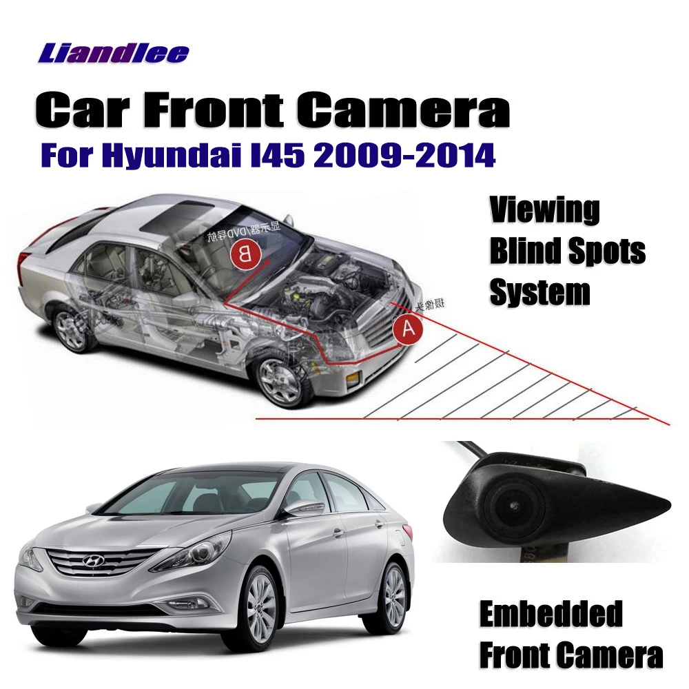 

Car Front LOGO Grill Camera For Hyundai I45 2009-2014 2010 2011 Not Reverse Rearview Parking CAM Wide Angle