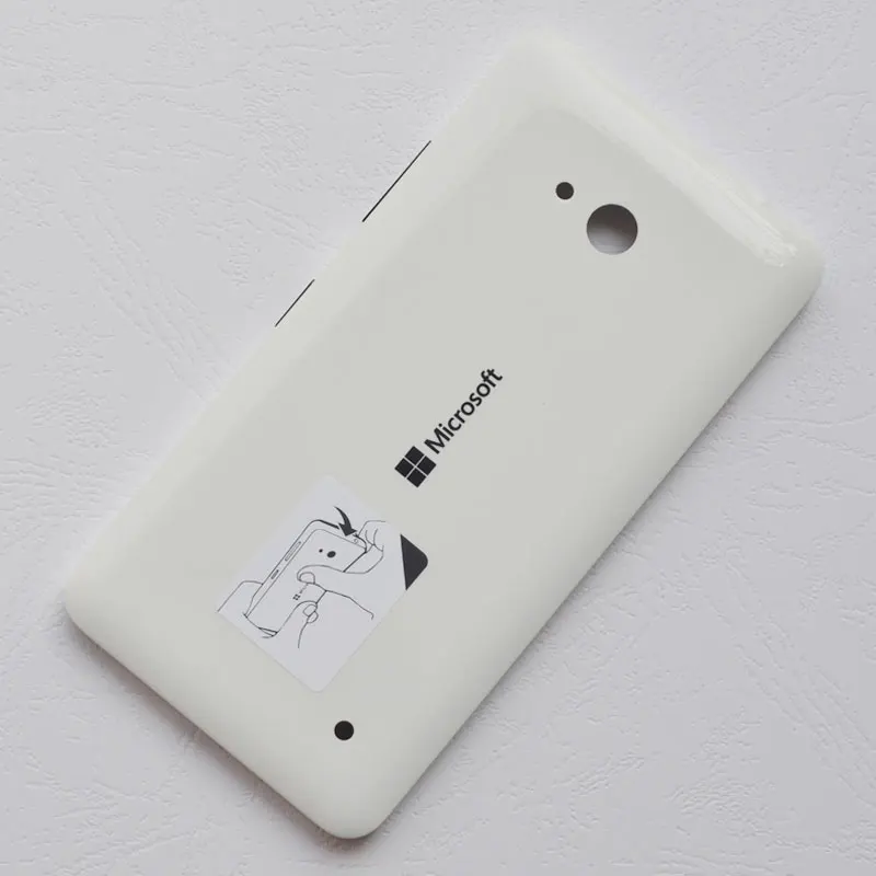 BINYEAE New Original Plastic Battery Cover For Nokia Microsoft Lumia 640 Rear Housing Back Case Door With Side Buttons