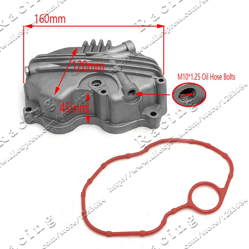 Oil Cooler Radiator and Engine Head Connection Cover For Refit Dirt Pit Bike Motorcycle High Performance Engine Parts