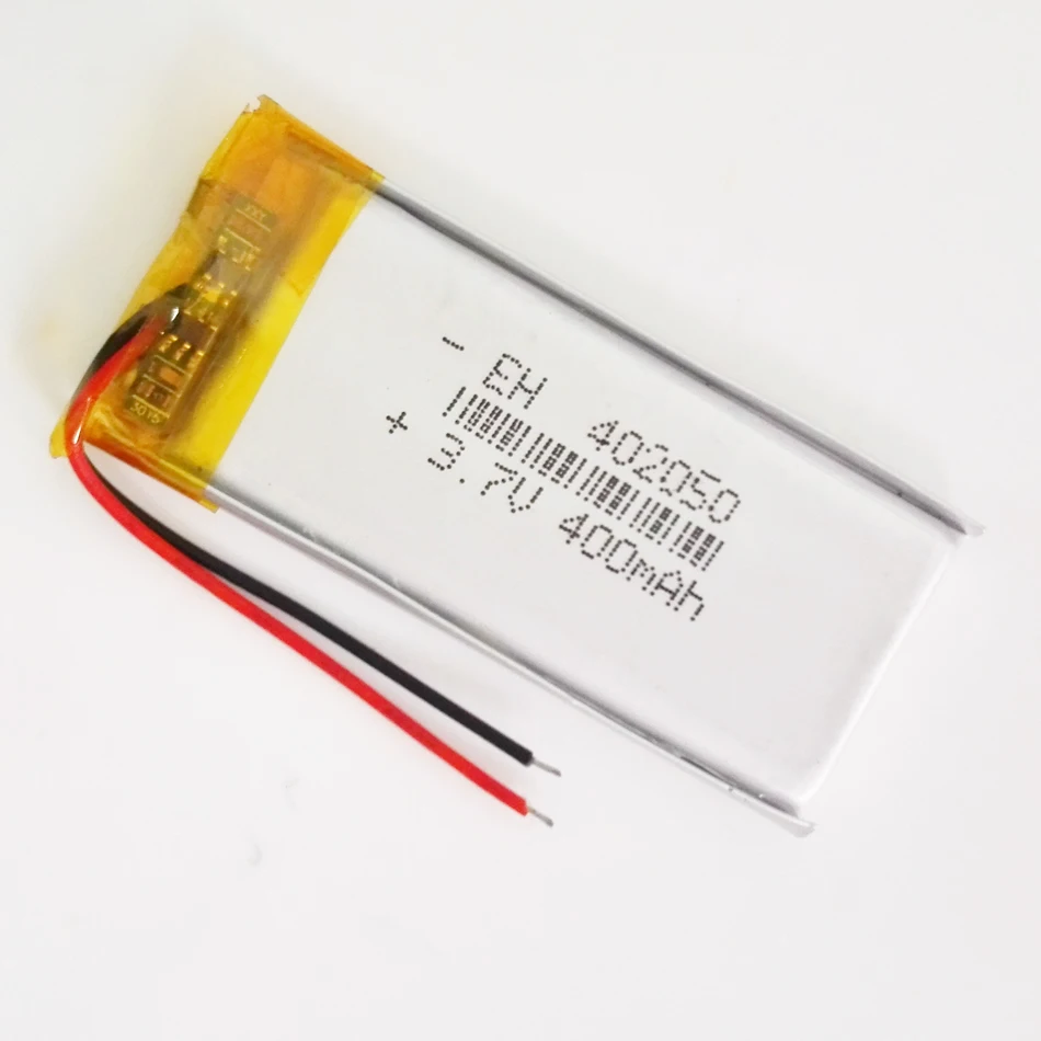 Lot 5 PCS EHAO 402050 3.7V 400mAh Lithium Polymer LiPo Rechargeable Battery For Mp3 GPS PSP bluetooth mobile electronic part