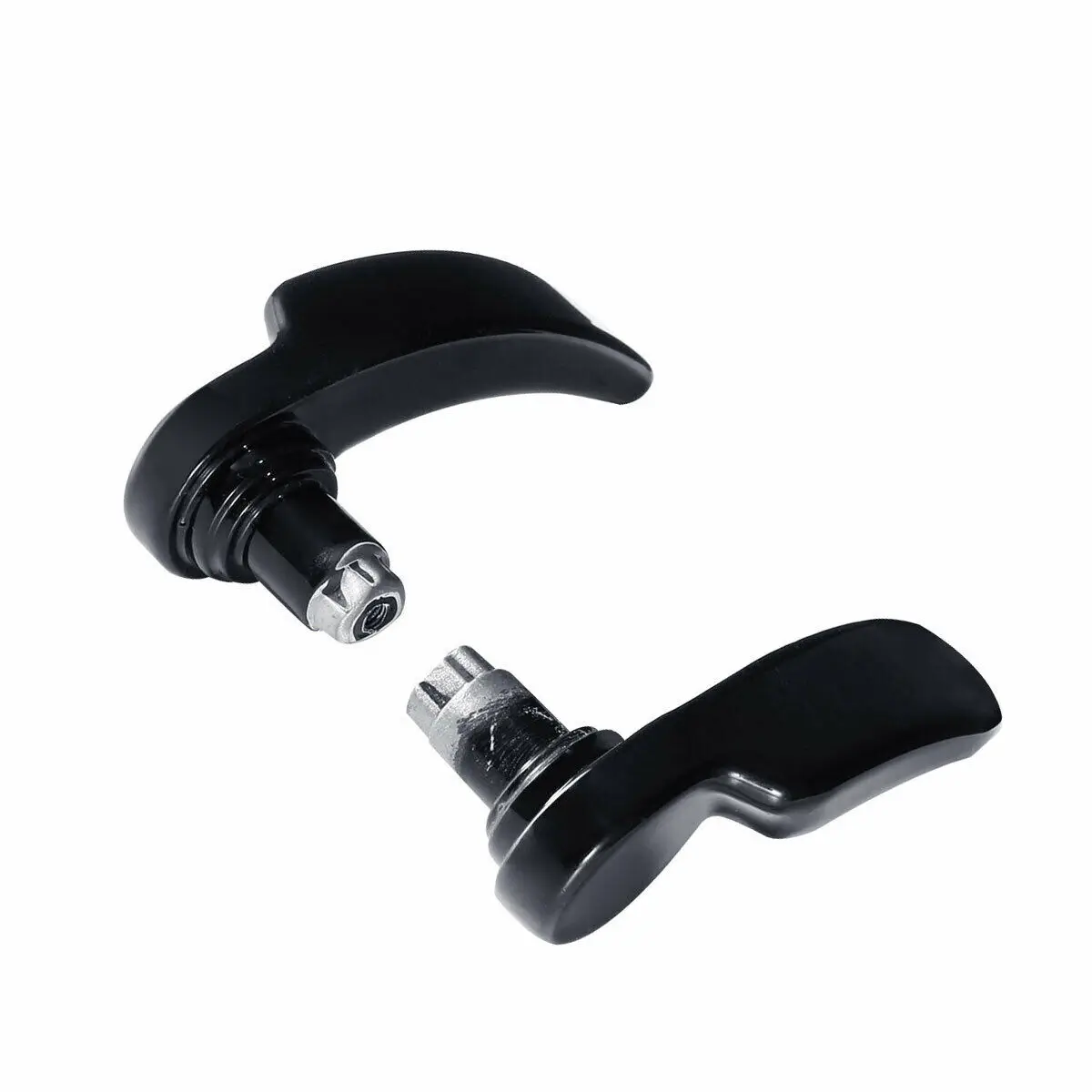 Motorcycle Black/Chrome Saddlebag Lid Lifter For Harley Touring Road King Electra Glide Street Glide 2014-2025 2019 2018 5