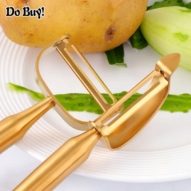 1PC Stainless Steel Peeler Vegetable Fruit Peeler Potato Carrot Cutter Cucumber Slicer Paring Knife Zesters Kitchen Accessories