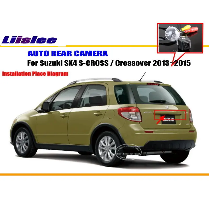 For Suzuki SX4 S-Cross/Crossover 2013 2014 2015 Car Rearview Rear View Camera Parking AUTO HD CCD CAM Accessories Kit