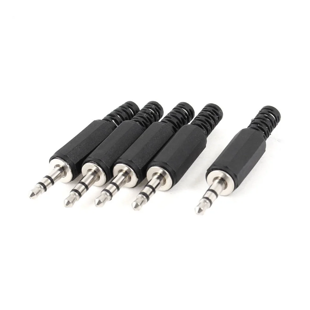 5Pcs/lot LX1 Housing 3.5mm Audio Jack Plug Headphone Connector Discount Free Shipping Russia