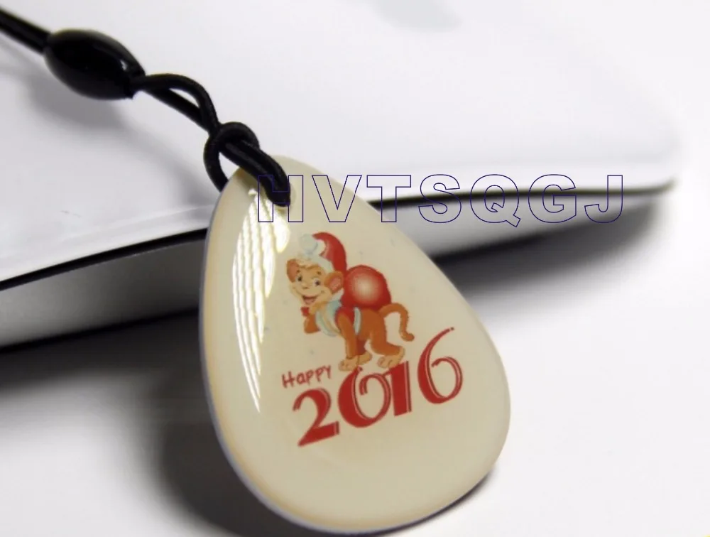 High quality Fashion irregular Free Shipping100pcs rfid epoxy card of em4100/4102 chip inside of 125khz frequency