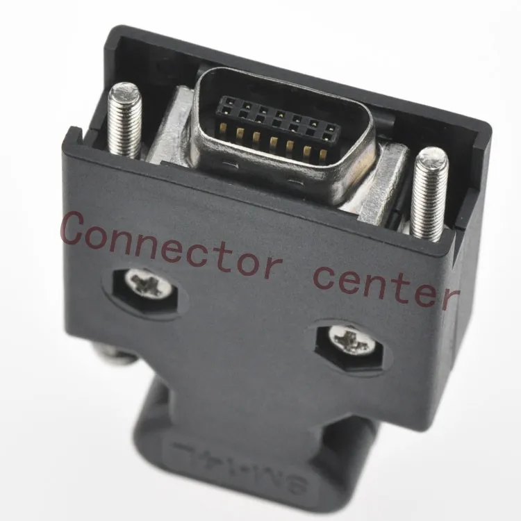 Conector de Cable MDR macho de 14 pines, Compatible con conector 3M SCSI CN 10314 10114