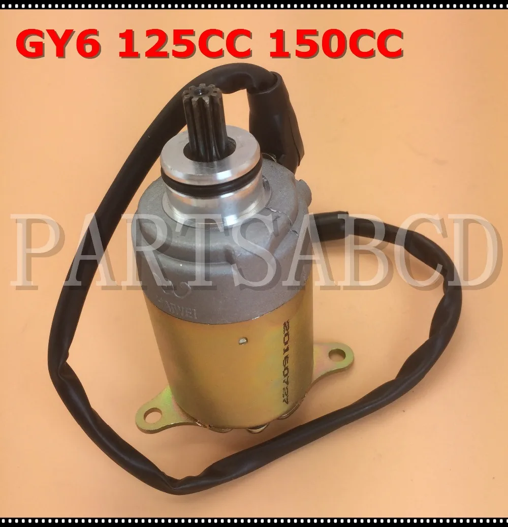 GY6 125CC 150CC Starter Motor for 125 150 Scooter Moped Go kart ATV Taotao Sunl Roketa Parts