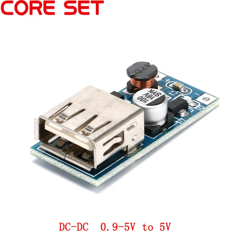 DC-DC 0.9-5V To 5V Step Up Converter Boost Module 600MA USB Charger For MP3 MP4 Camera