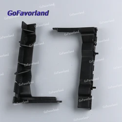 Pair Front Bumper Guide Bracket Left Right 4E0807283B 4E0807284B For Audi A8 Quarrto D3 2004 2005 2006 2007 2008 2009 2010 Sedan