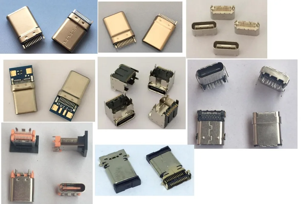 

USB 3.1 type-C 16PIN 24pin connector