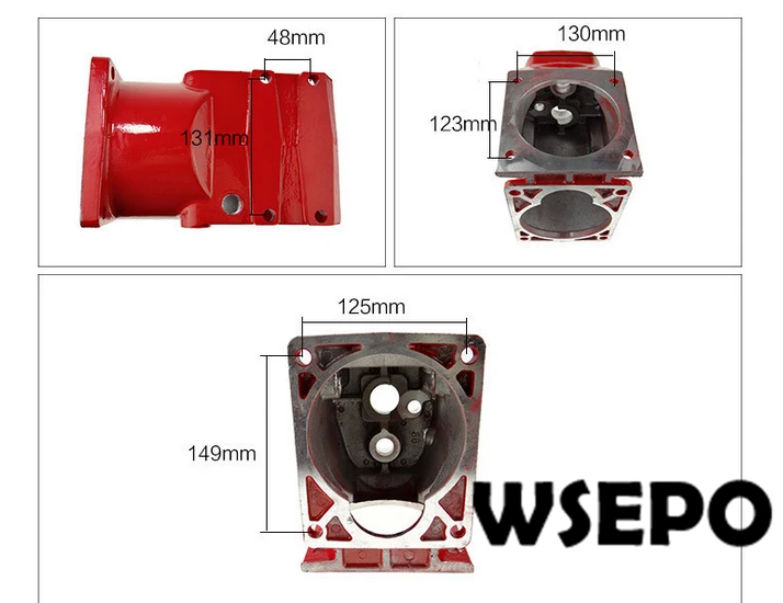 

OEM Quality! Transmission Gear Case for 178F/186F/L70/L100/188F Diesel Engine Powered Cultivator/Garden Tillers