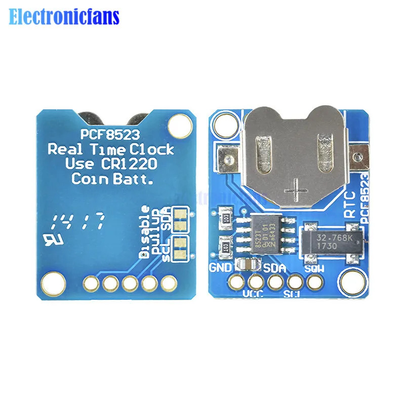 PCF8523 RTC moduł tabliczki zaciskowej cyfrowy sterownik krokowy PCF8523 zegar czasu rzeczywistego RTC zmontowany 3.3V 5V dla Arduino Raspberry Pi