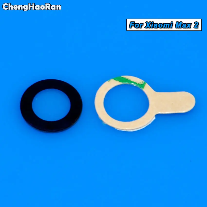 ChengHaoRan для Xiaomi Mi 4 4C 5 Plus 5X 6 6X 8 Lite 8SE Mix 2s Max 2 3 задняя камера стеклянная крышка объектива с клейкой наклейкой