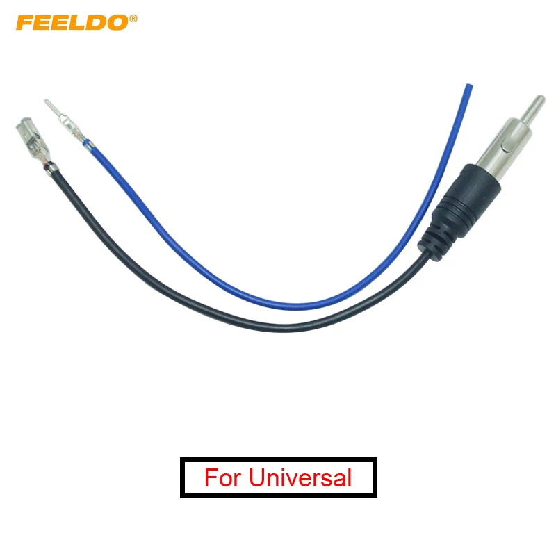 

FEELDO 1 шт. DIY Универсальный автомобильный стерео радио 1 контактный разъем антенна адаптер провод для Nissan Honda Subaru KIA Hyundai # AM5779