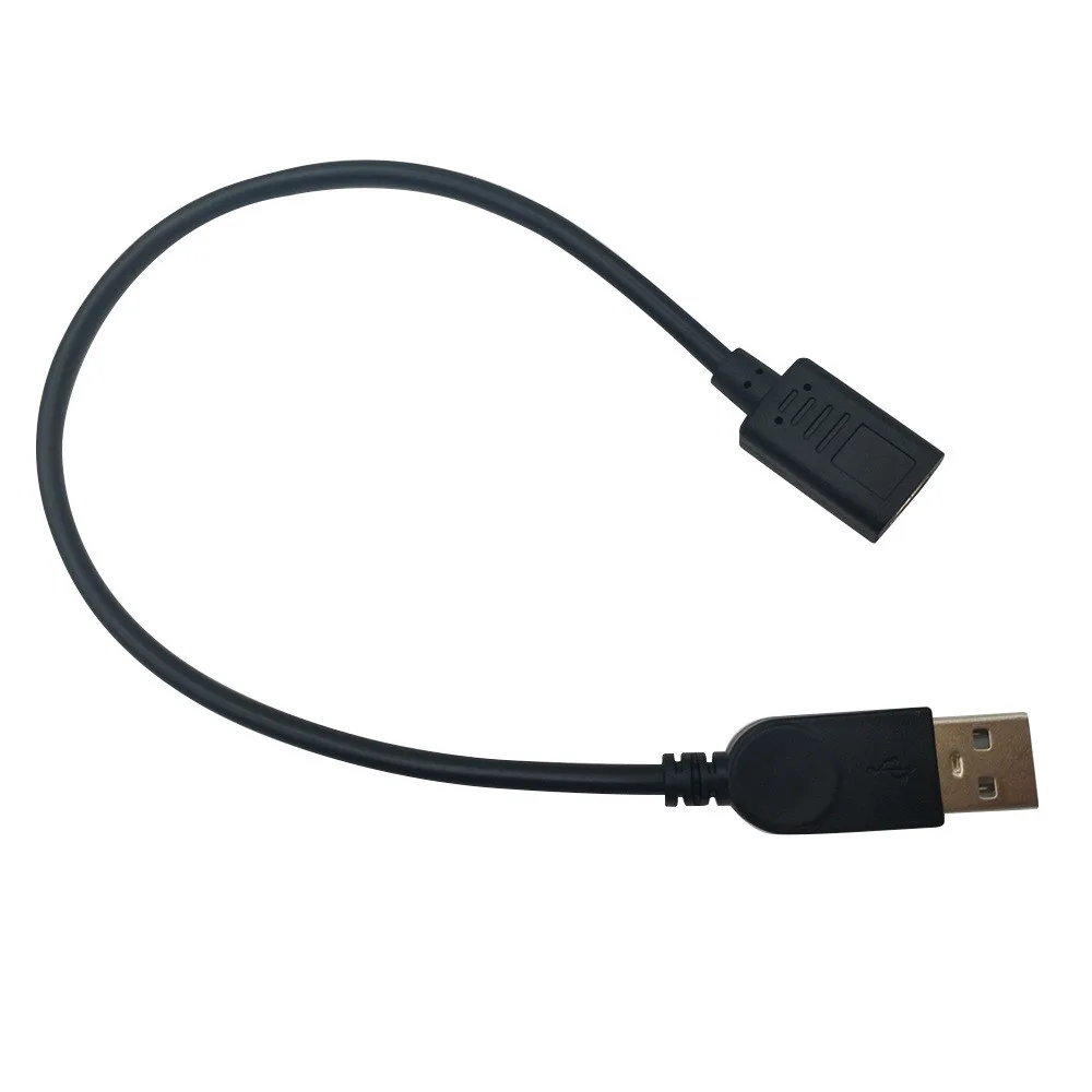 USB2.0 male to USB3.1 Type-C Female  USB Data Sync  Charge Cable 0.25m 25cm