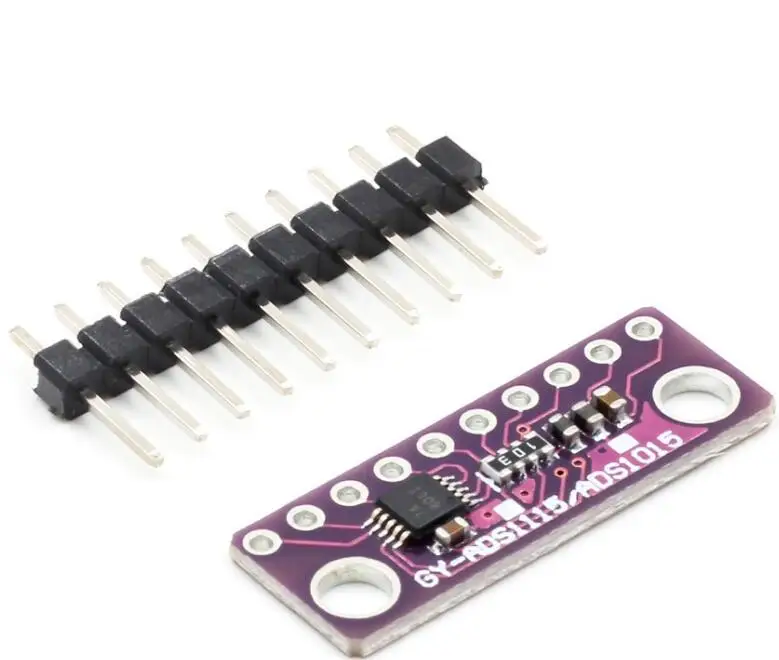 I2C ADS1115 16 Bit ADC 4 channel Module with Programmable Gain Amplifier 2.0V to 5.5V Connector