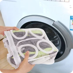 2019 high quality fashion Storage Organizer Bags Mesh Laundry Shoes Bags Dry Shoe Organizer Portable Washing Bags wholesale