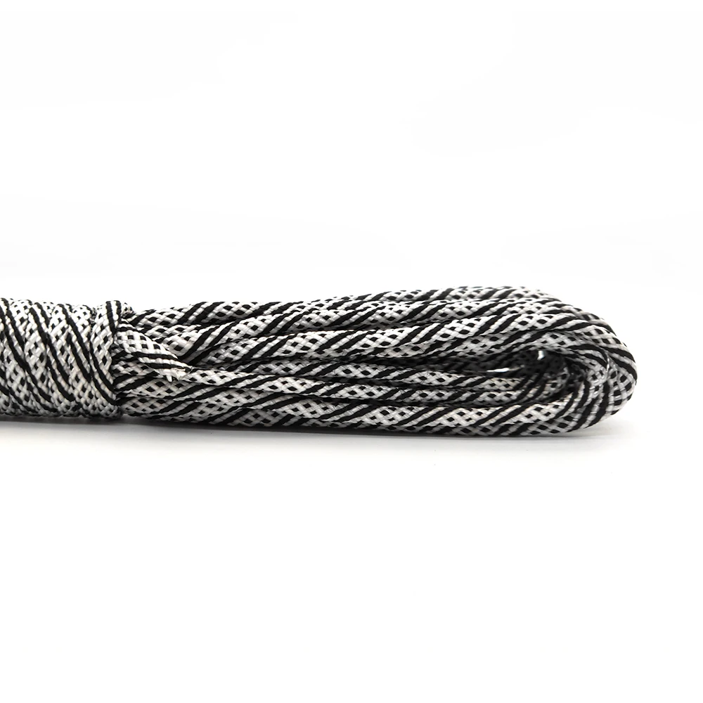 Paracord 550 Rope Parachute Cord Lanyard Tent Rope Guyline Mil Spec Type III 7 Strand 100FT For Hiking Camping 208 Colors
