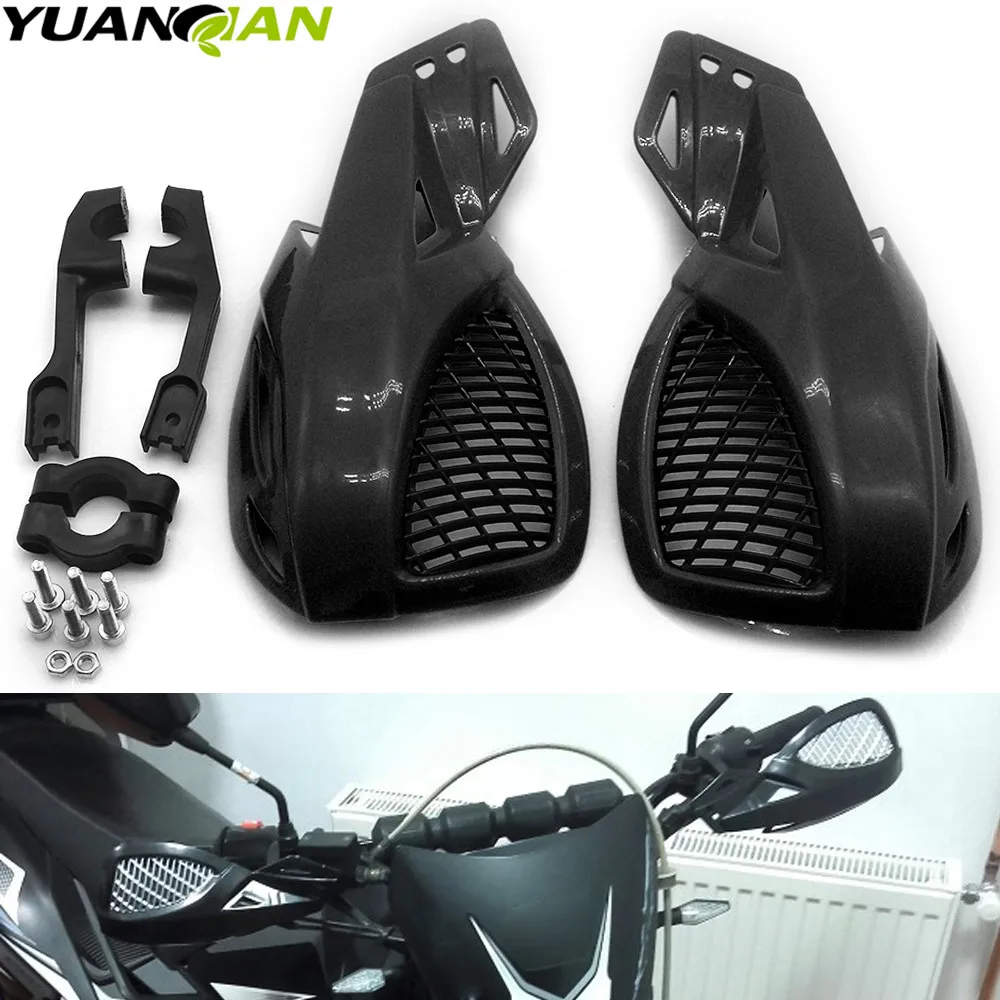 

Motorcycle Brush Bar Handlebar Hand Guards 7/8'' Handguard 22mm ATV Accessories options For Suzuki Ymaha Honda Kawasaki Ducati