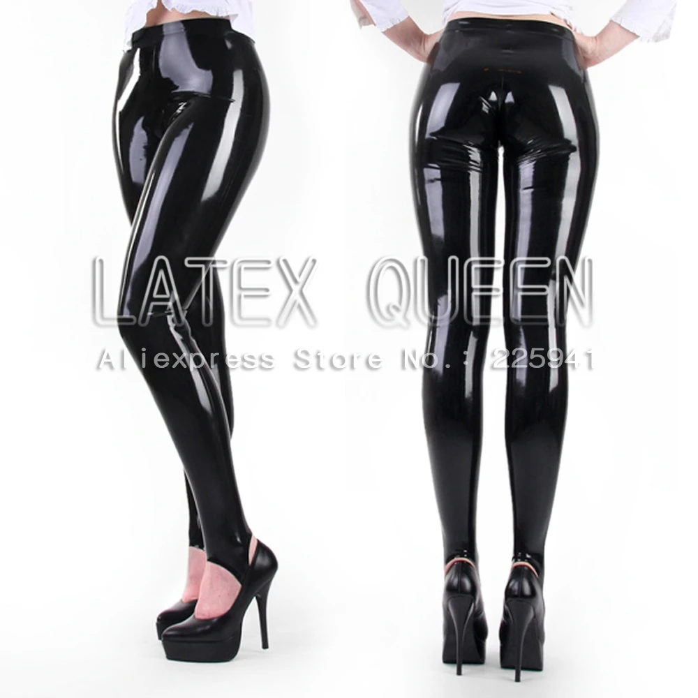 nature latex skinny pants