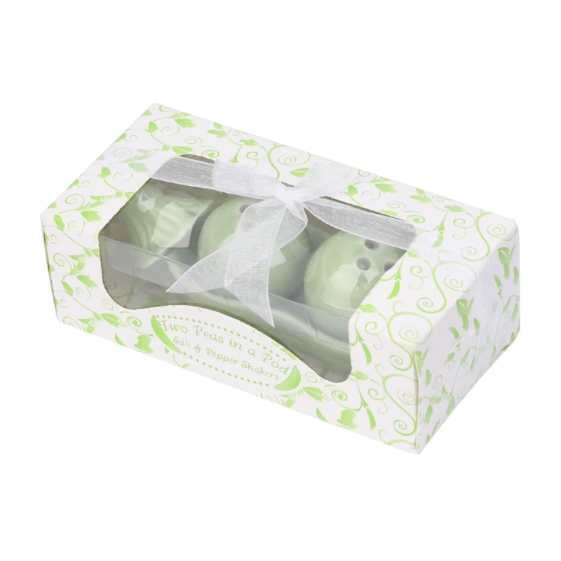 Two Peas Ceramic Salt & Pepper Shaker S 2