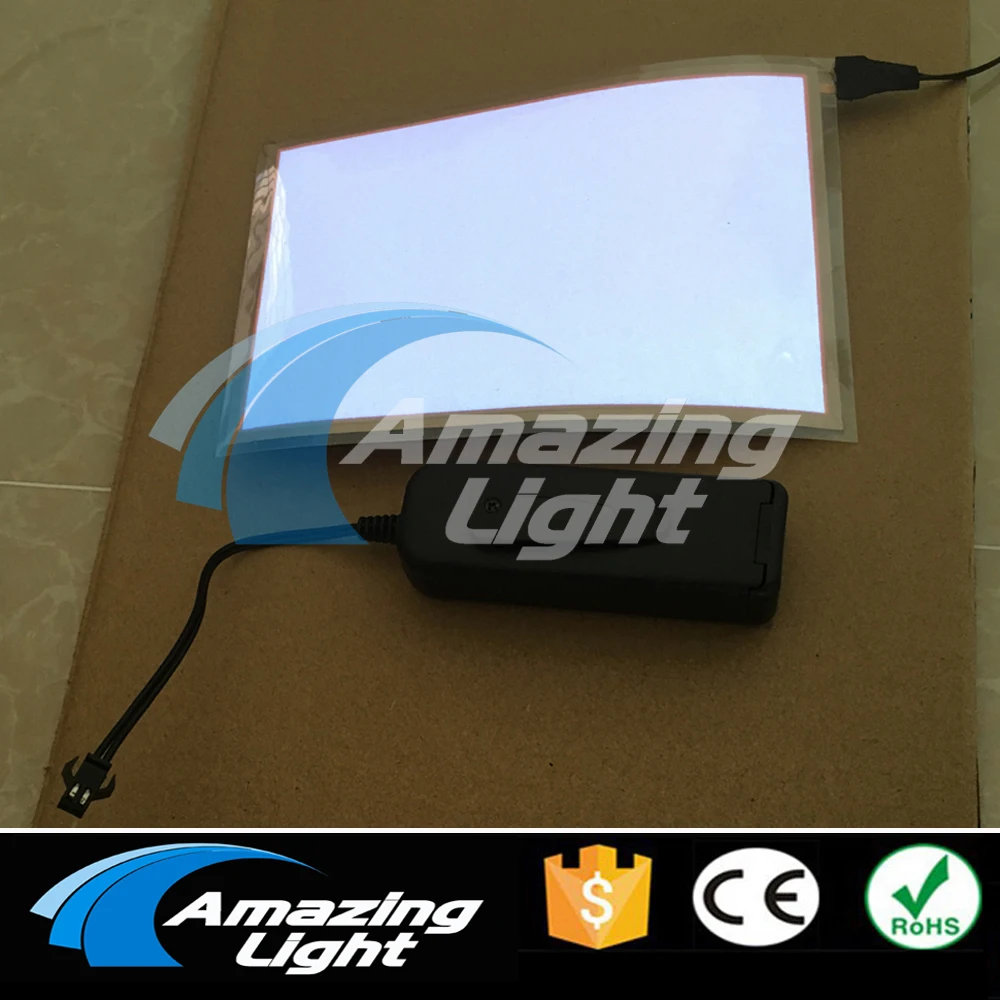 Amazing Light White A6 El Backlight Panel EL Lamp EL Foil El Paper With  Inverter