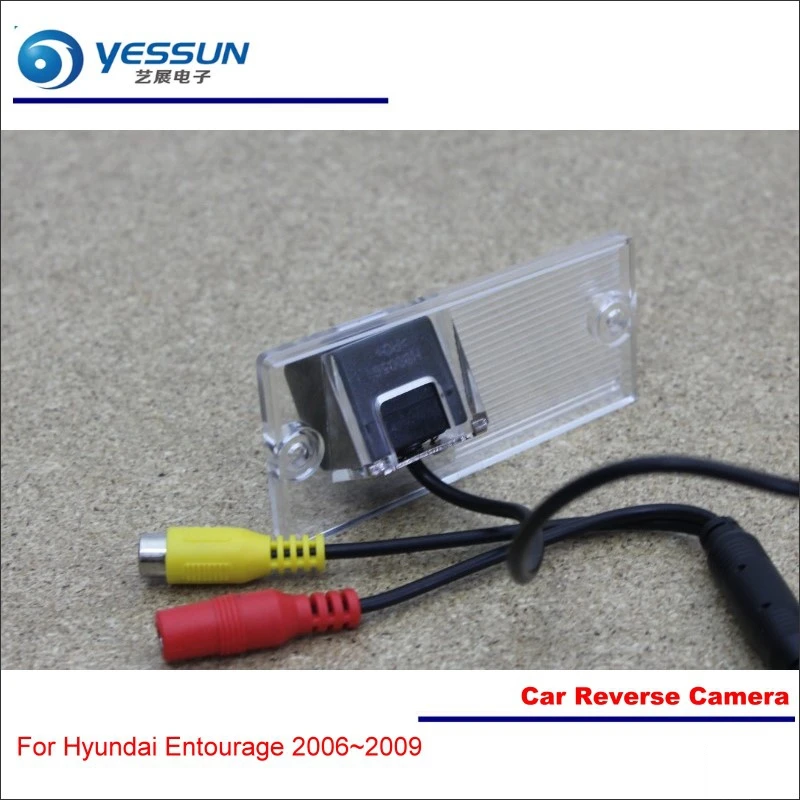 For Hyundai Entourage 2006-2009 Car Camera Rear View Back Parking CAM HD CCD Model RCA Interface NTSC System