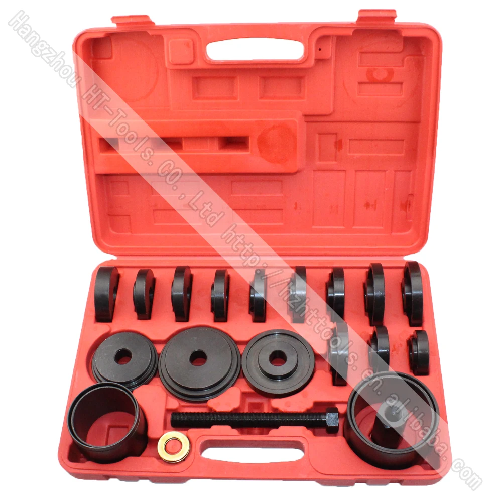 

23Pcs FWD Front Wheel Drive Bearing Press Kit Removal Adapter Puller Pulley Tool Kit W/Case High Quality