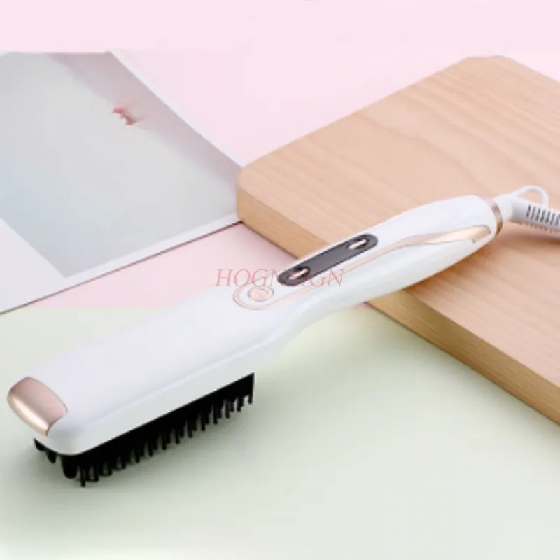 Straight hair comb straight volume dual-use inner buckle does not hurt hairpin board comb negative ion curling rod artifact lazy