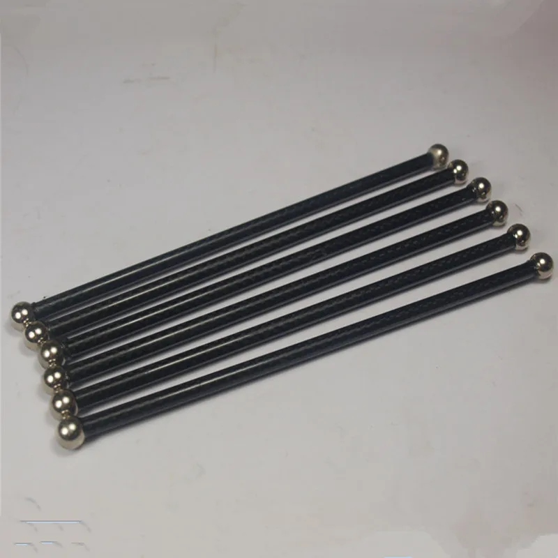 Reprap Kossel delta magnetic Diagonal push rods kit for DIY 3D printer end Rods Arms kit/set 180mm/300mm Carbon tube assembled