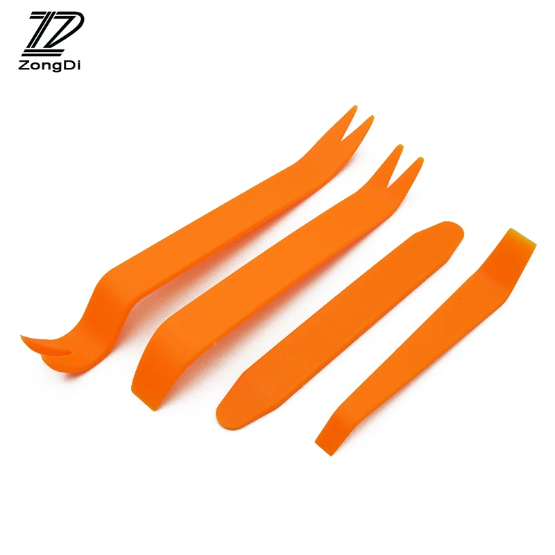 ZD 4pcs Car Audio Door Removal Tool for Kia Rio Ceed Sportage Peugeot 307 206 308 207 407 Hyundai Solaris I30 Accent Creta 2017