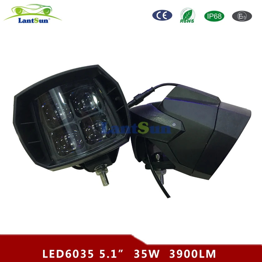 

1 pc LED6035 5.5" inch IP67 led work light 12v 35w high beam motorcycle driving light