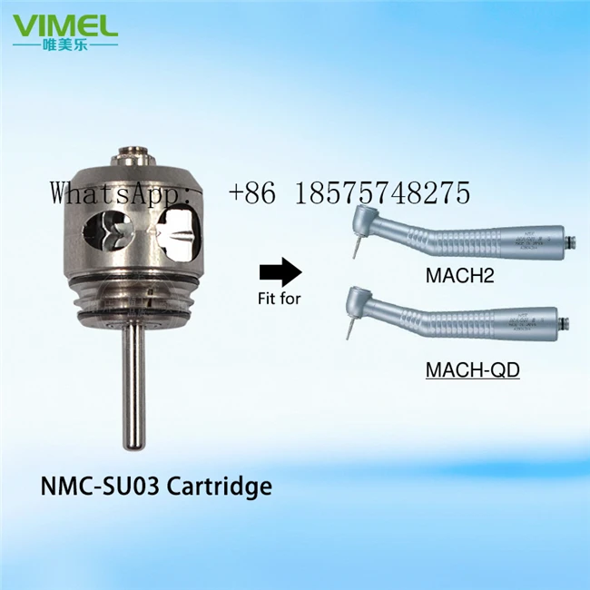 

1pc NMC-SU03 Dental handpiece cartridge airotor for N *SK MACH-LITE XT / MACH-QD Standard head SU push button