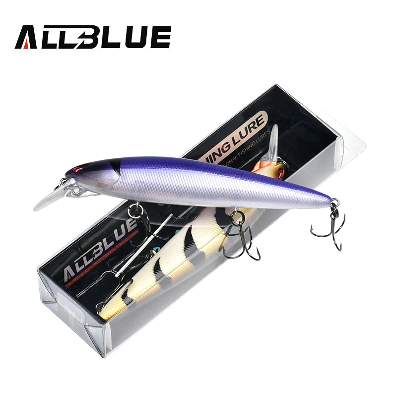 Allblue JINBE 110SP Wobbler Minnow – Senuelo para lucio - imagen 4