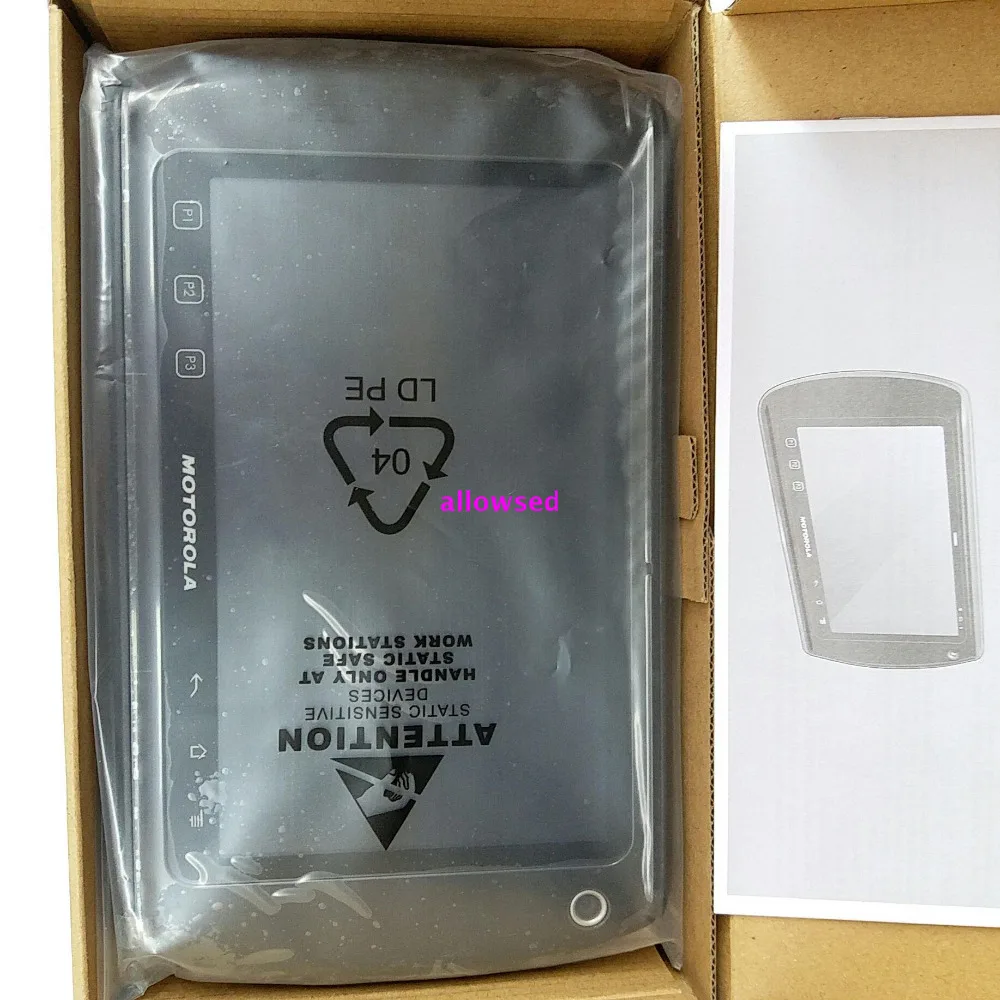 

Новый сканер штрих-кодов MOTOROLA ET1N0 CAMERA ENTERPRISE TABLET