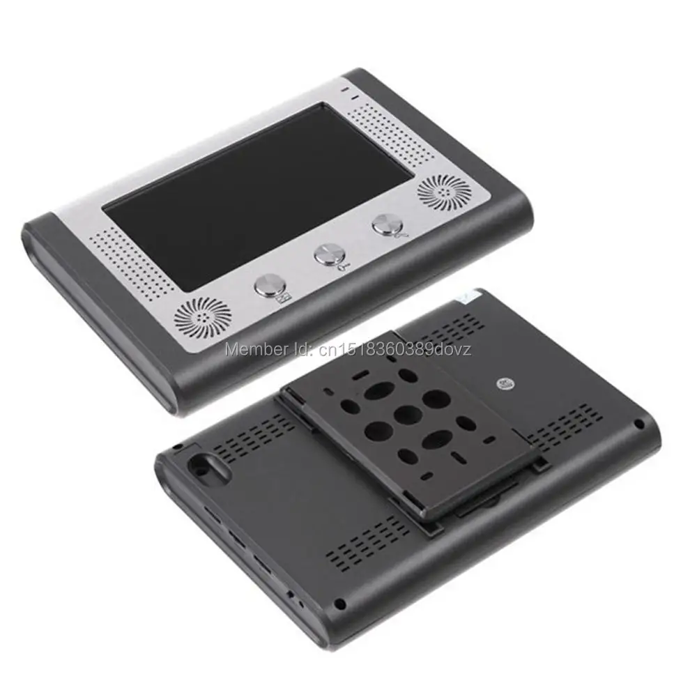 SYSD Video Intercom for Home Outdoor Door Phone with Screen 7 Inch Monitor Street Doorbell Call open unlock