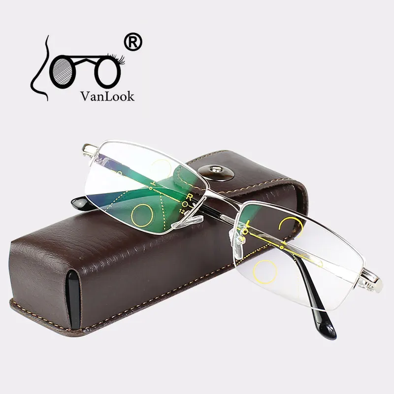 

Multifocal Progressive Reading Glasses Men For Computer Sight Clear Adjustable Eyeglasses Women Bifocal +1.0 1.5 2.0 2.5 3 3.5 4