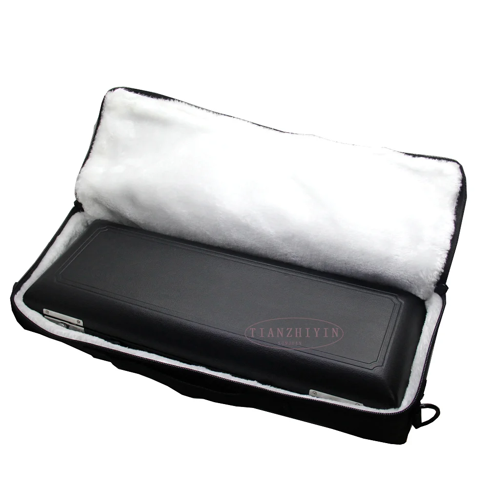 NEW 16 Hole Flute Case Hard Case Flute Bag Durable  Accommodate two Mouthpiece  Flute box packaging, bend the flute box