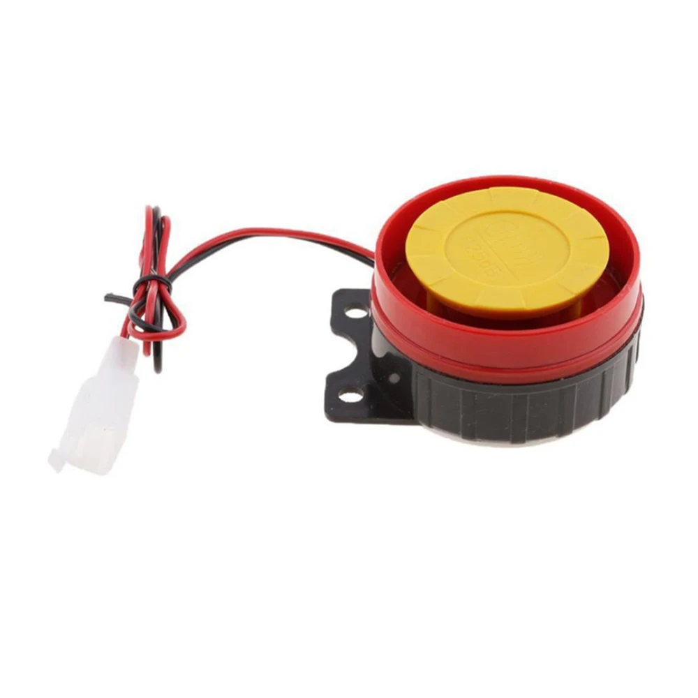 Motorcycle alarm speaker 125DB 12V electric universal Truck Bicycle Loud Horn klaxon Motorcycle