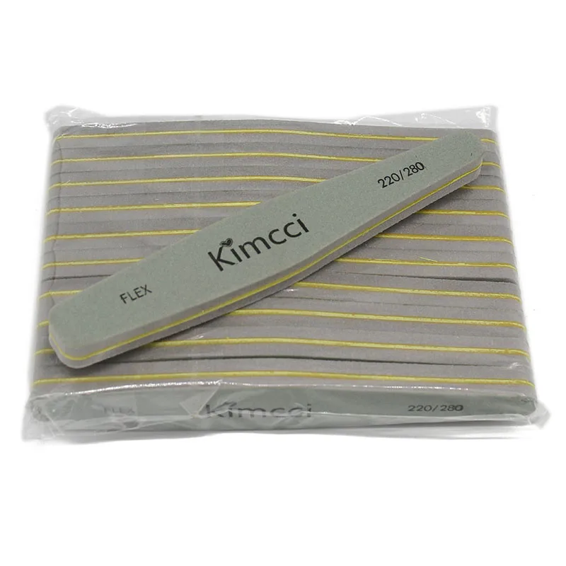 

Best Selling 10pcs Kimcci Good Quality Manicure Tools Set Nail Art File Sponge Buffer EDGE 220/280 Nail Salon Manicure Supplies